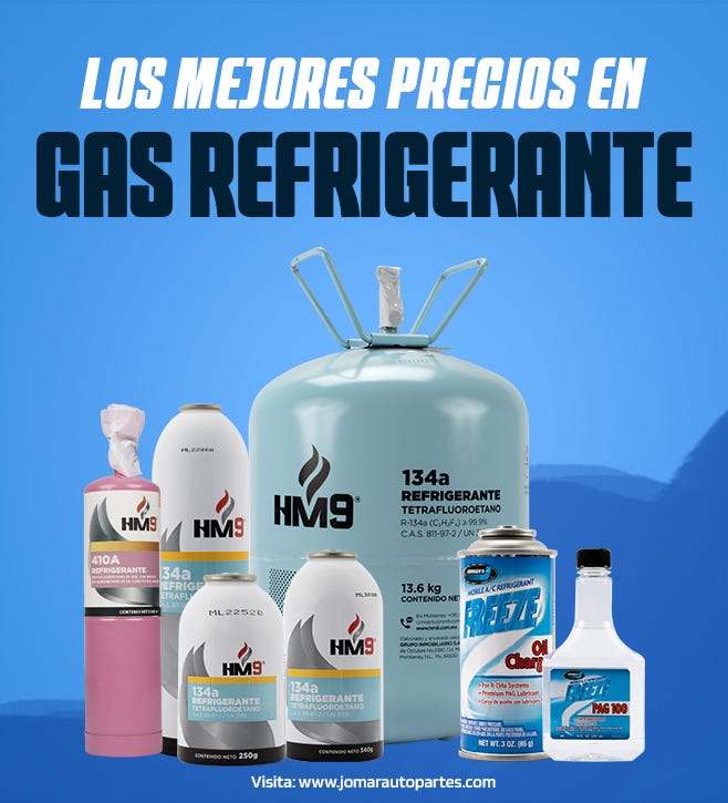 Gas Refrigerante al mejor precio